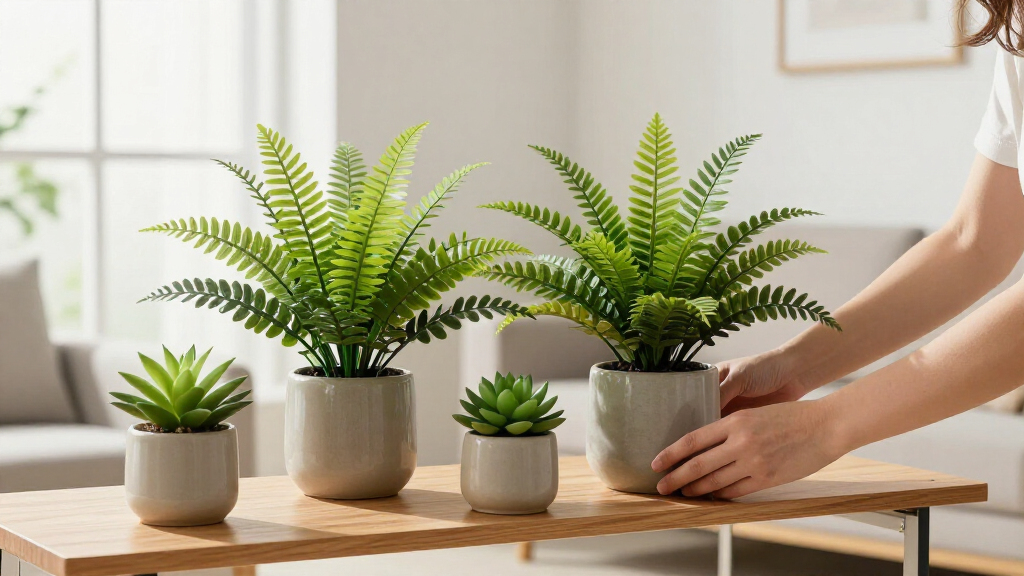 artificial indoor plants