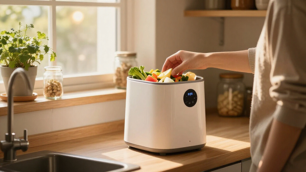 electric compost bin for kitchen