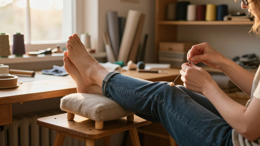 best footrest for sewing chair