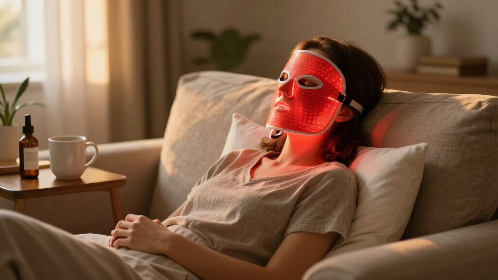 LED light therapy masks
