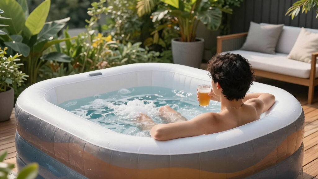 best inflatable hot tub for backyard