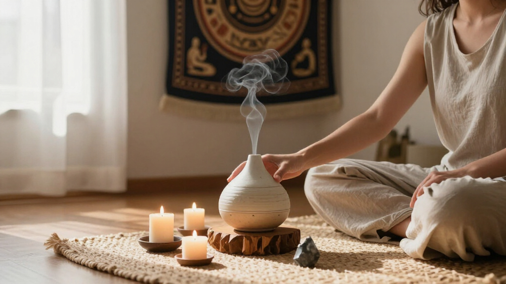 essential oil diffusers for sacred spaces
