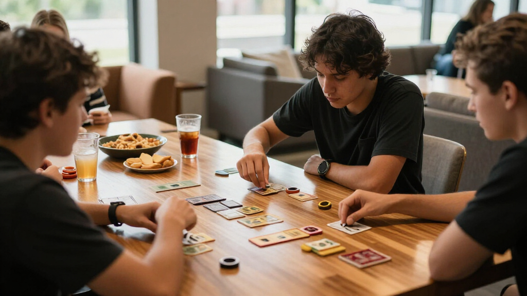 commercial game table set