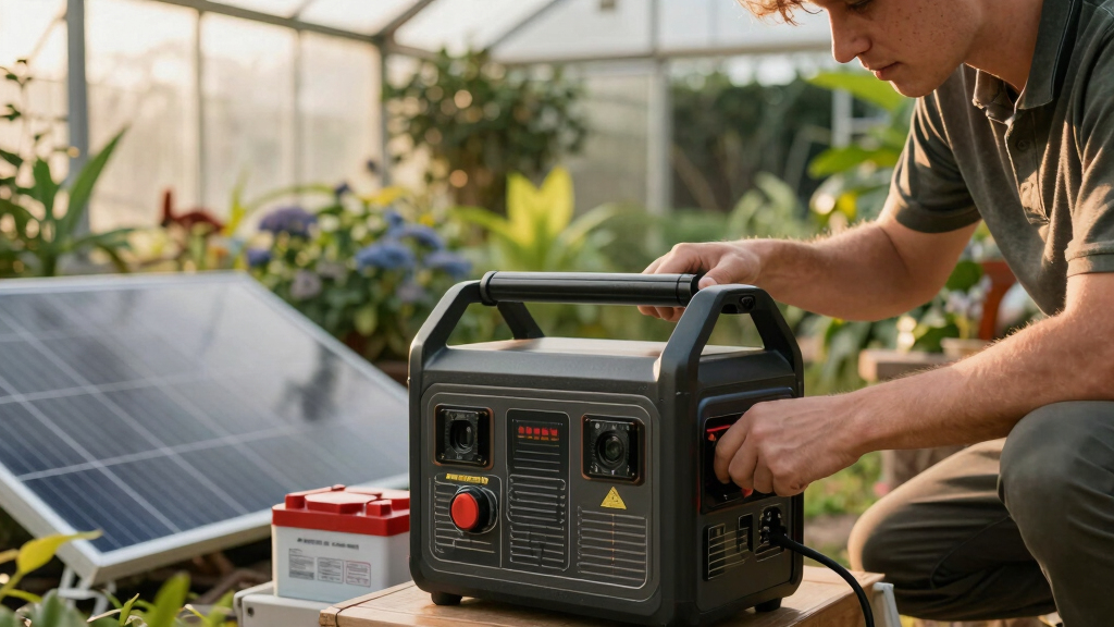 best solar generator kits for homestead greenhouses