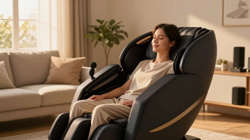 massage chair with surround speakers