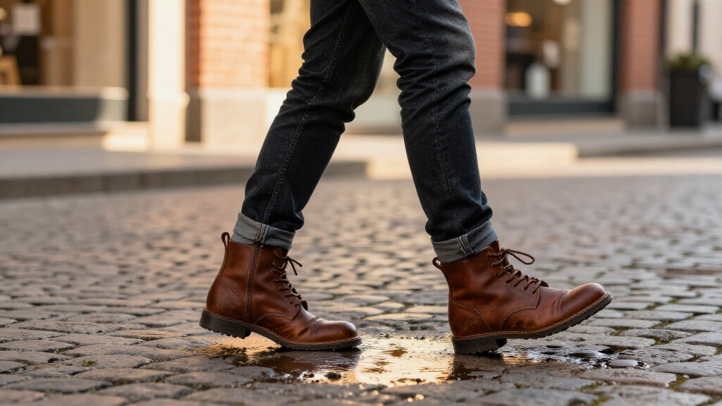 best designer leather boots