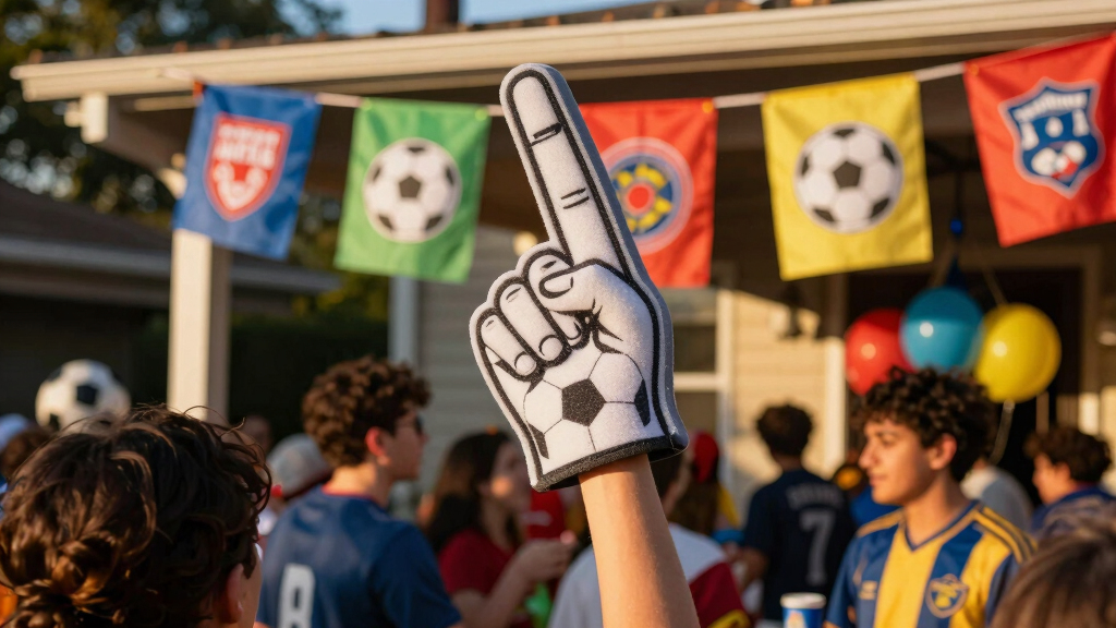 soccer fan party supplies