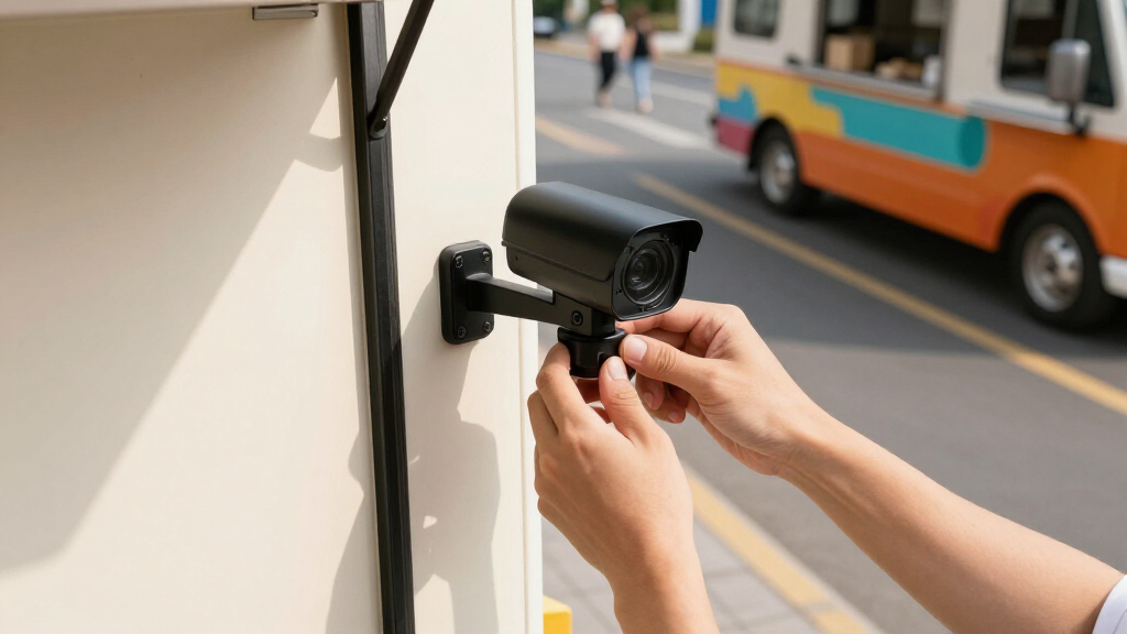 top rated security camera system for food truck