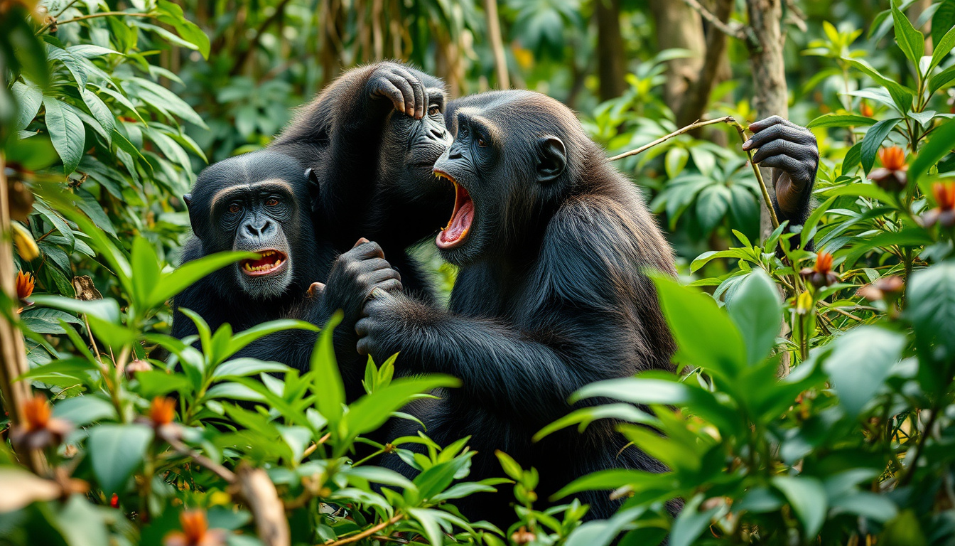 Case Studies: Chimpanzee Raids and Territorial Conflicts