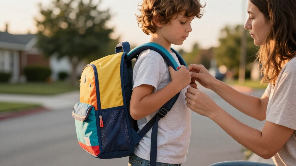 kids backpack with laptop compartment