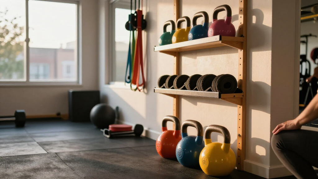 home gym storage solutions