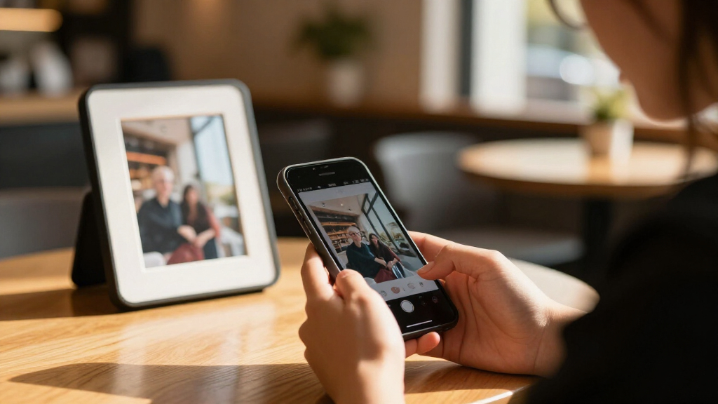digital photo frame send photos via email