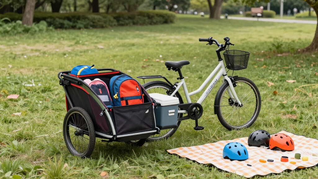 best cargo trailer for family bike use