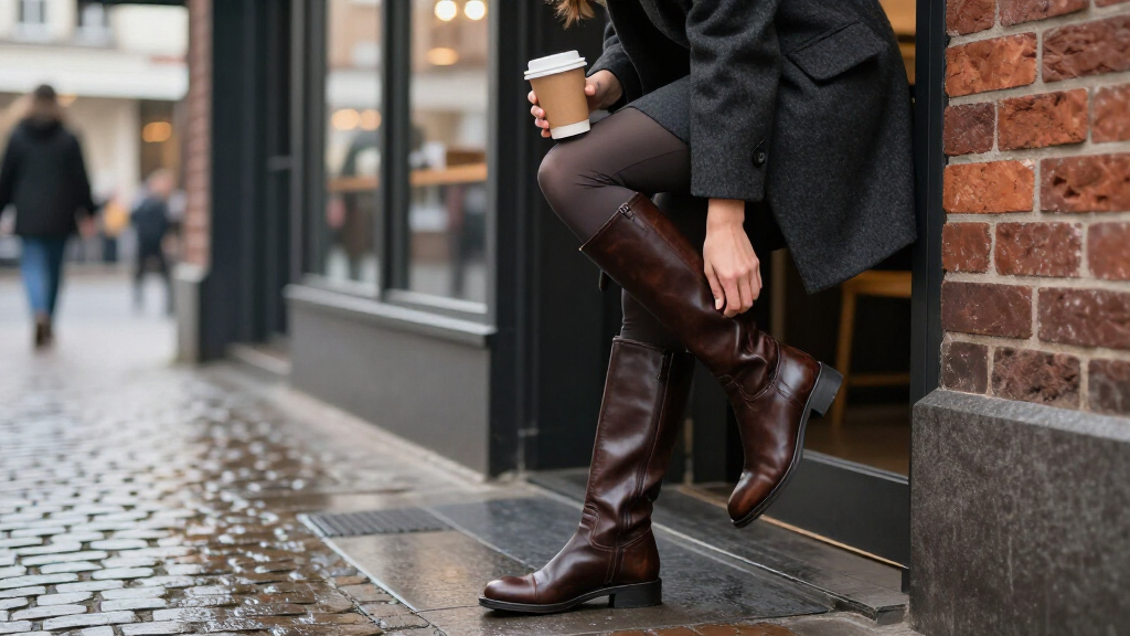 best designer leather boots