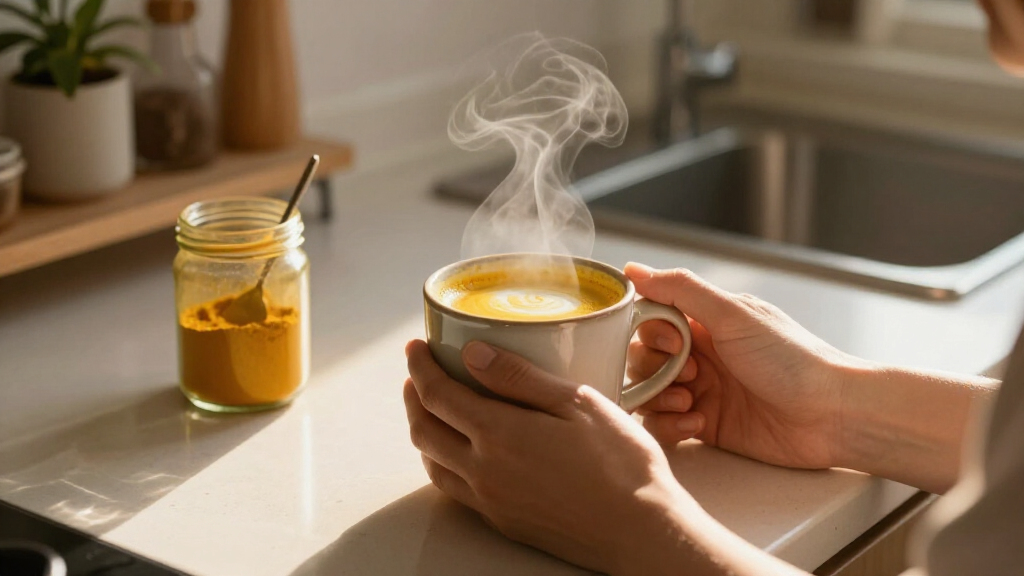 time to take turmeric morning or night