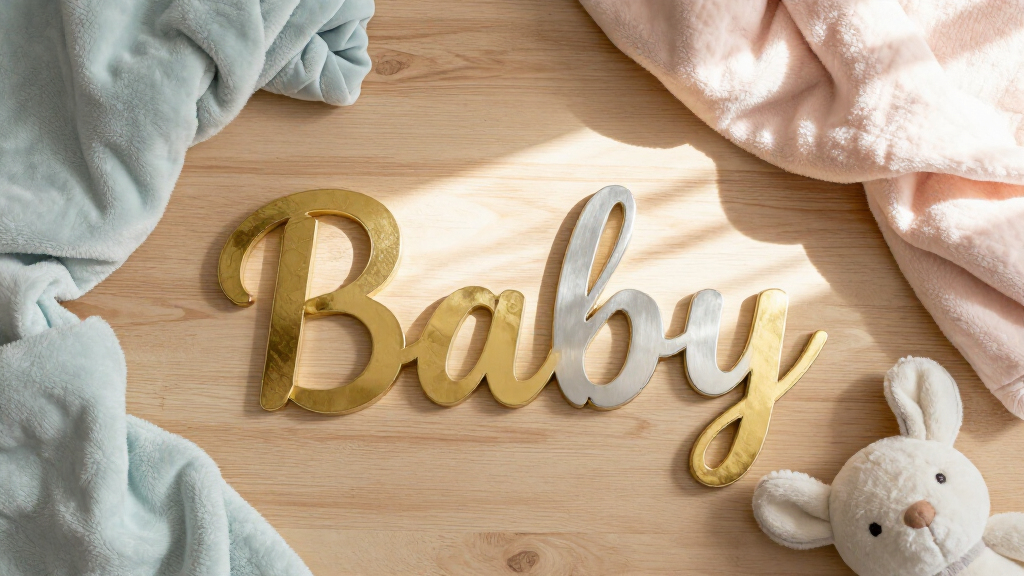 best premium baby name wall letters