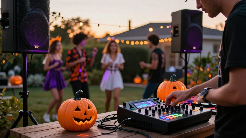 Halloween party sound systems