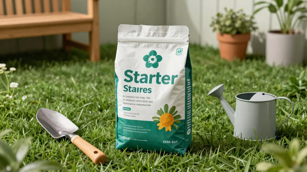 starter fertilizer for new lawns
