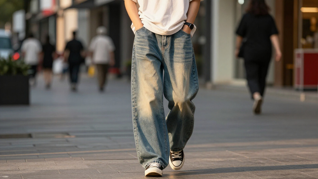 best baggy wide-leg jeans