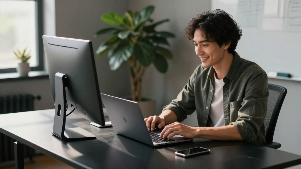 sit stand desk converters for marketers