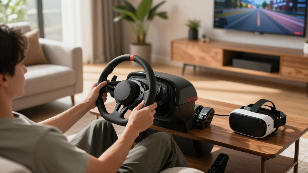 best racing wheel bundles for VR