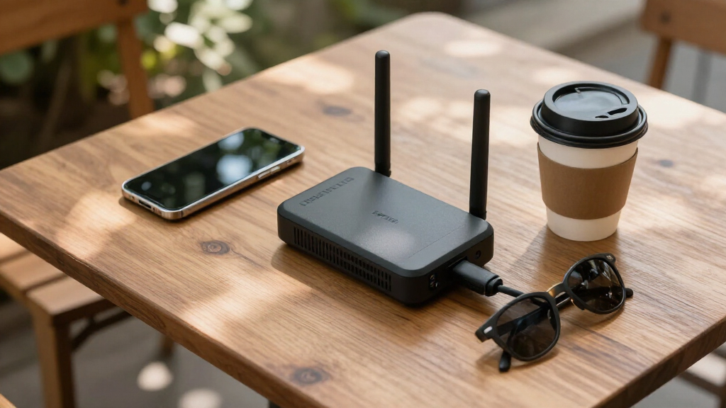 Portable backup power for networking gear