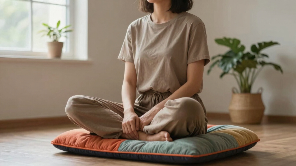 affirmation meditation cushions