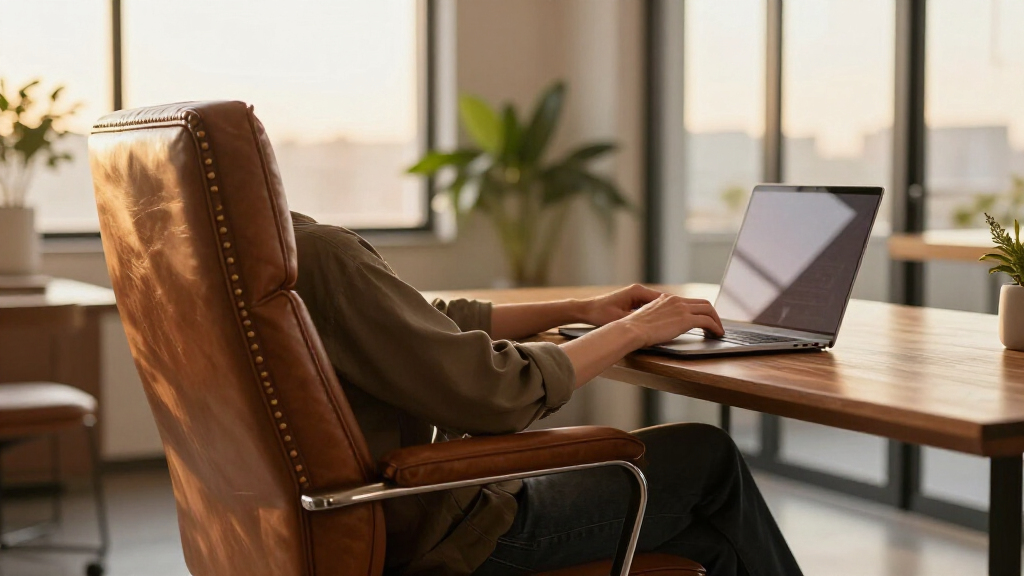 best premium leather office chair