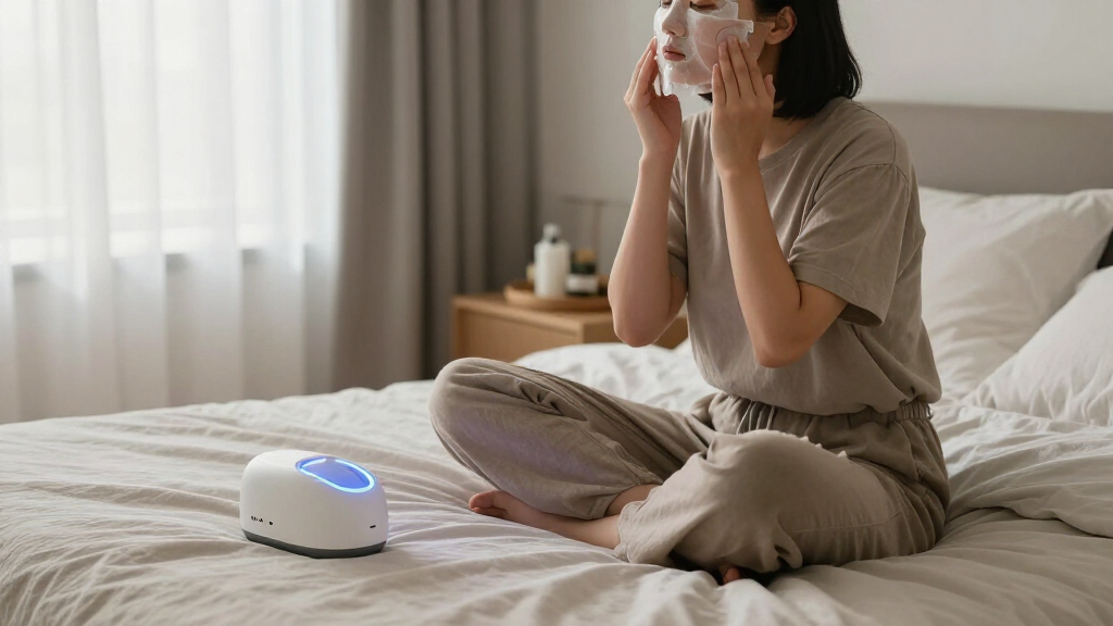peptide mask for led sessions
