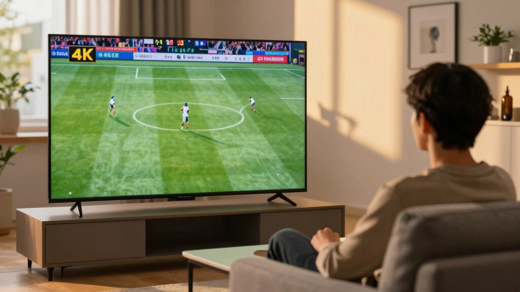 4K smart TVs for sports