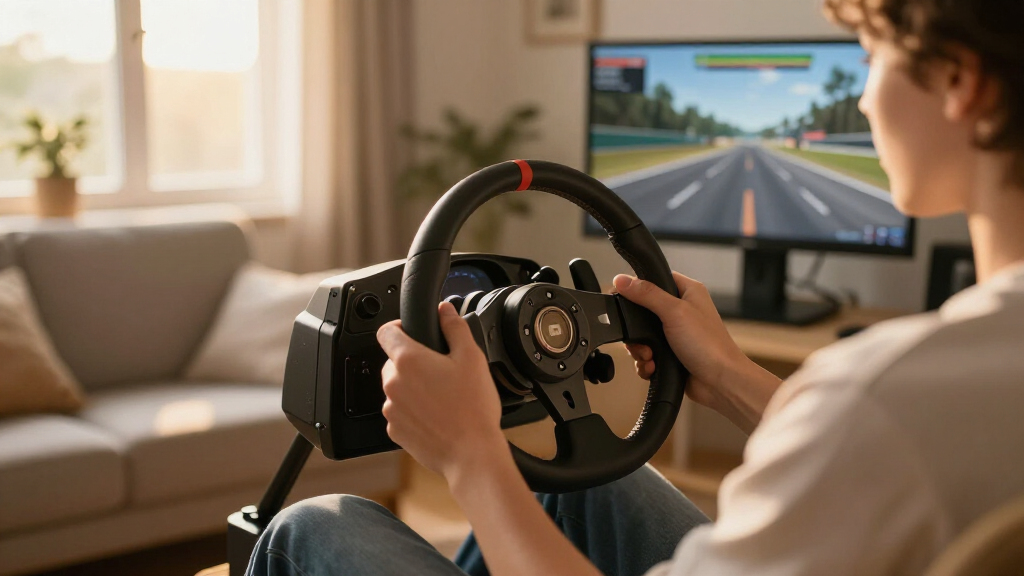 sim racing wheel