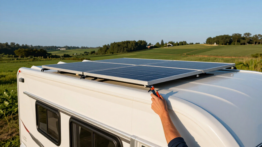 solar power installation guide rv