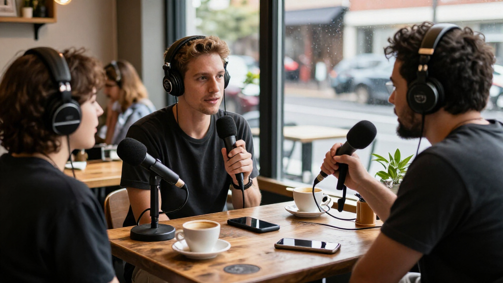 portable podcast microphones