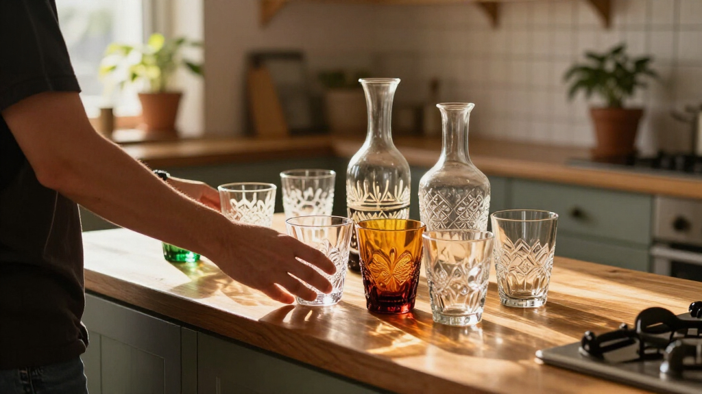 best vintage glassware sets