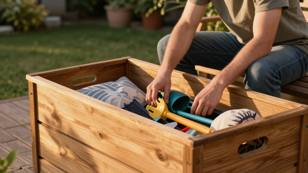 outdoor deck box storage extra large