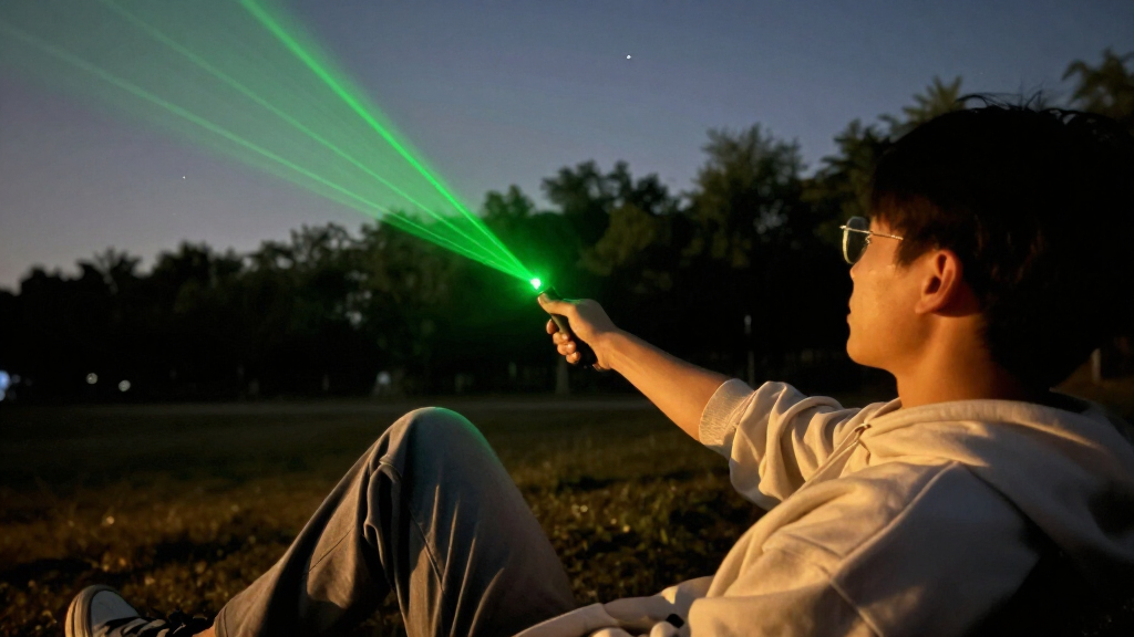 green laser pointers for star pointing