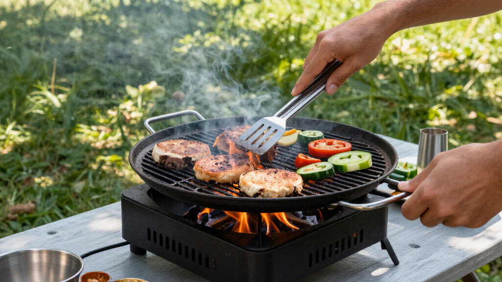 portable tailgate grills