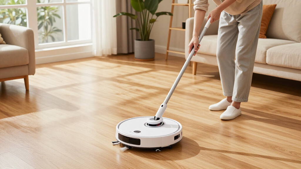 mop vacuum robot