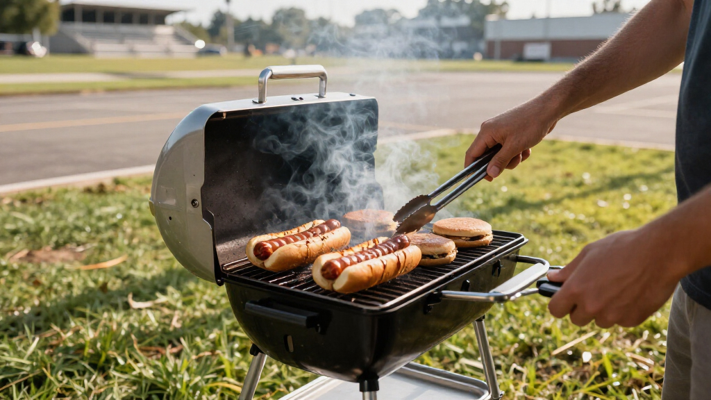 portable tailgating grills