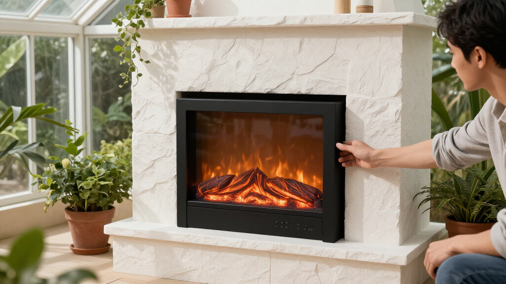 electric fireplaces for apartments no venting
