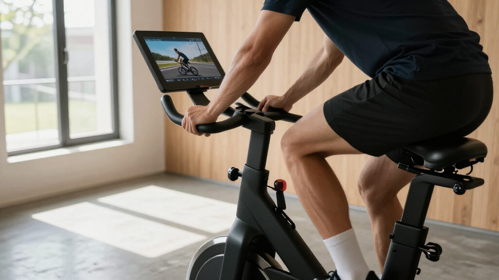 best spin bike with screen premium