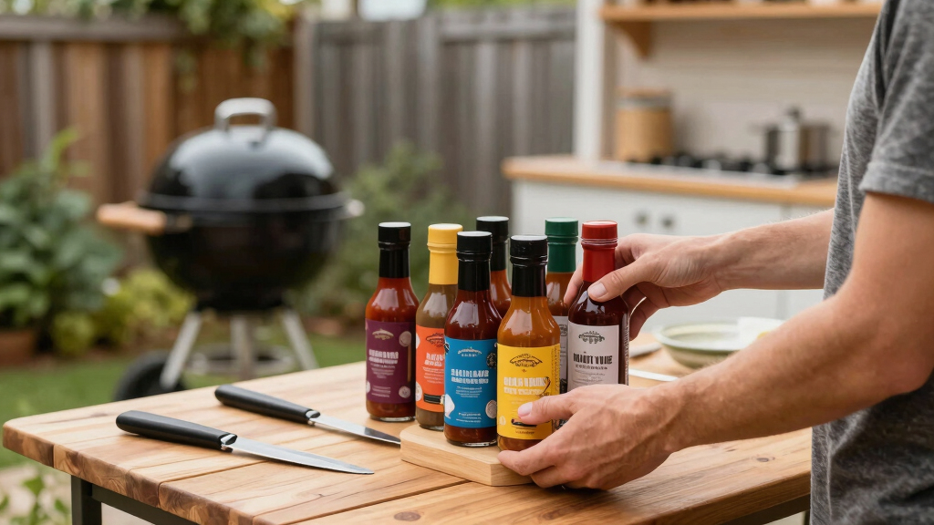 bbq sauce gift set