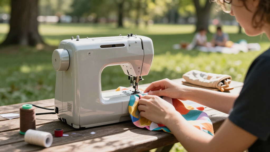 best portable premium sewing machine for travel classes