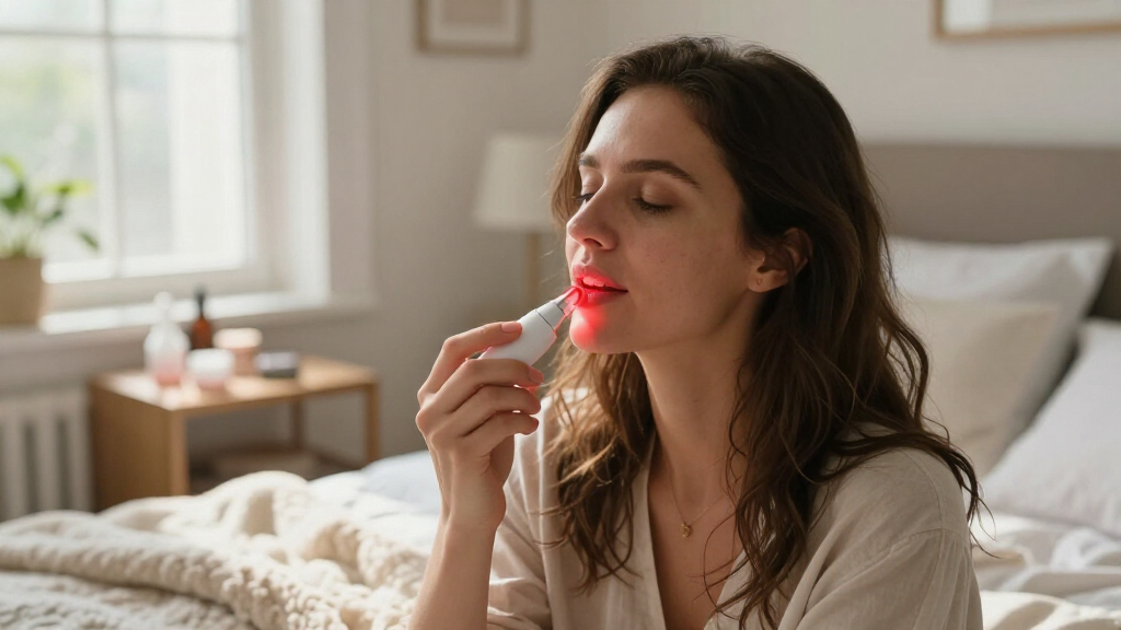 red light lip plumper tool