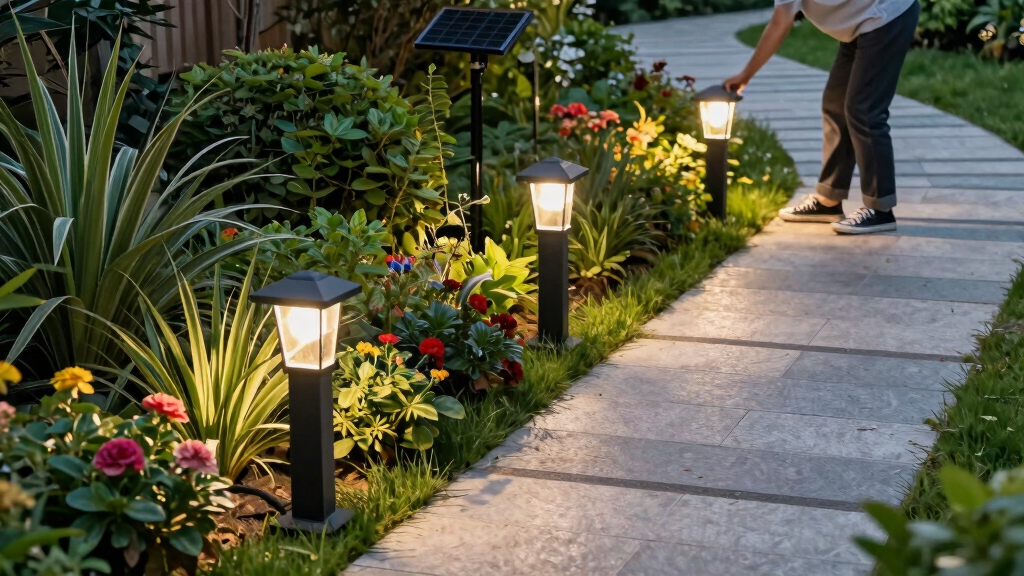 solar garden lights