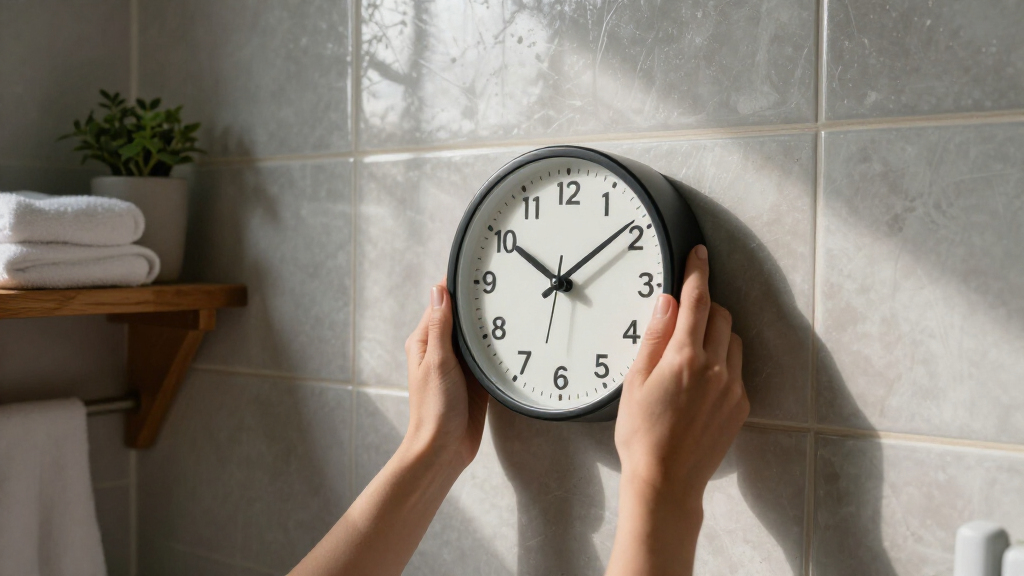 best bathroom clocks
