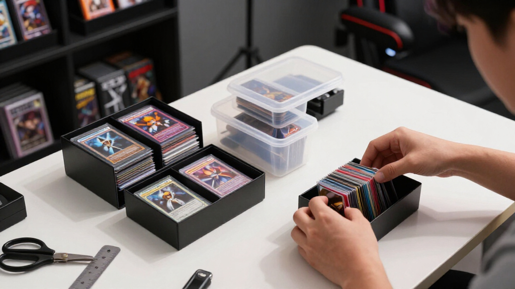 TCG card storage boxes