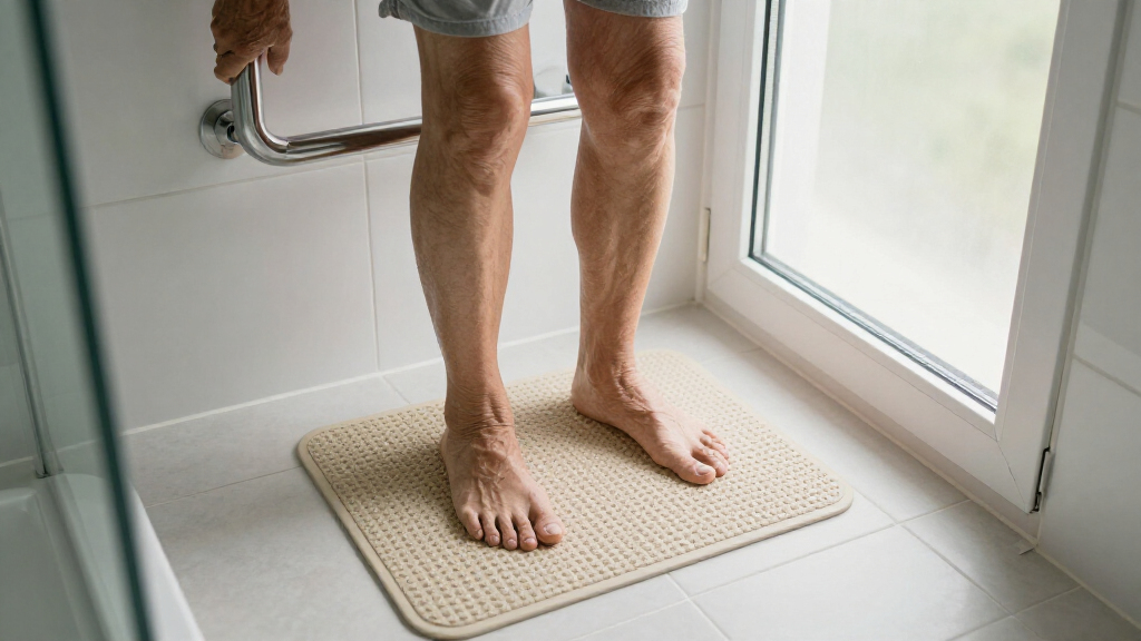 non slip shower mats for elderly