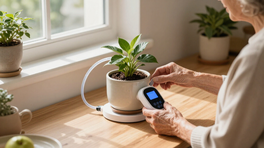 best automatic plant watering systems for seniors