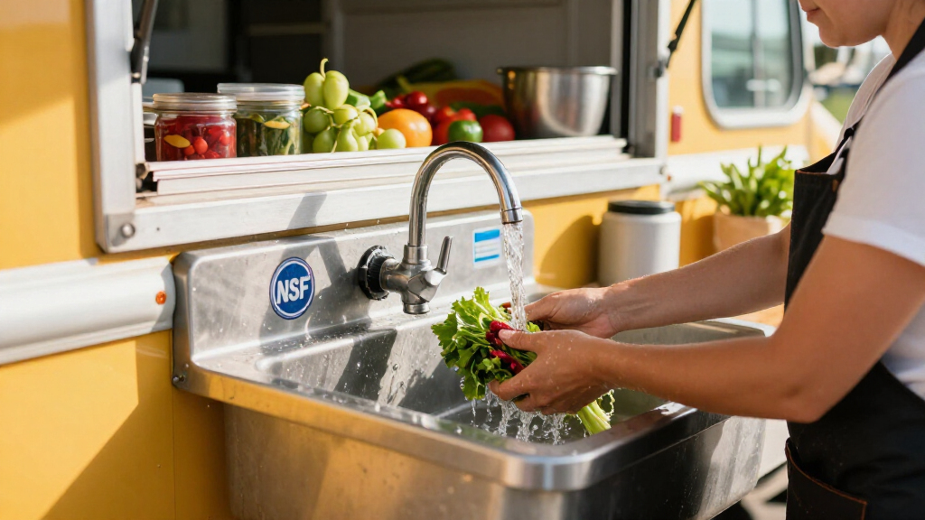 best NSF portable sinks for food truck business
